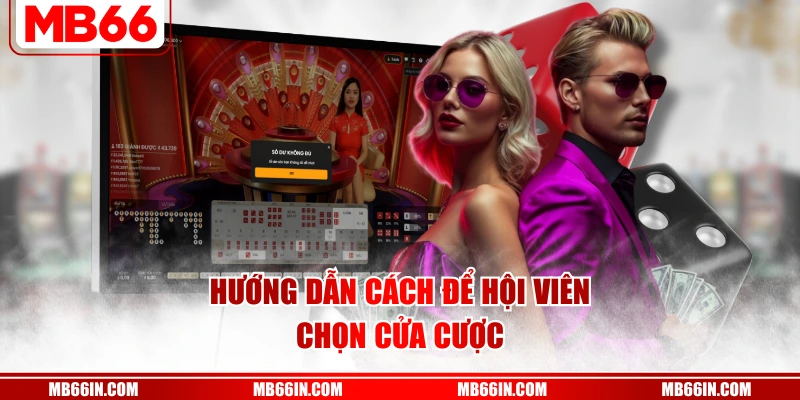 Hướng dẫn cách để hội viên chọn cửa cược