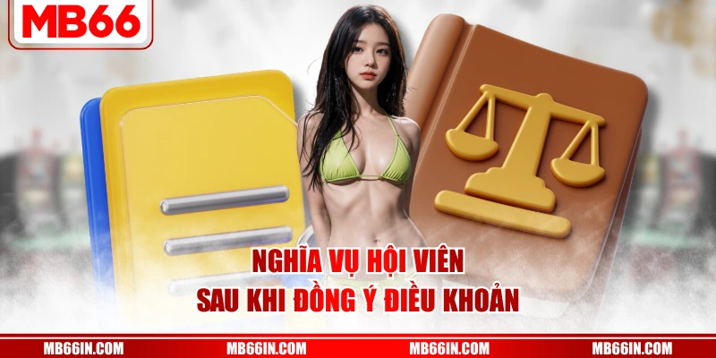 Nghĩa vụ hội viên sau khi đồng ý điều khoản